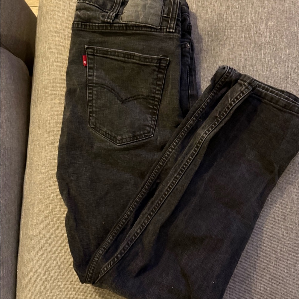 Levi's Men's Dark Gray Slim Jeans